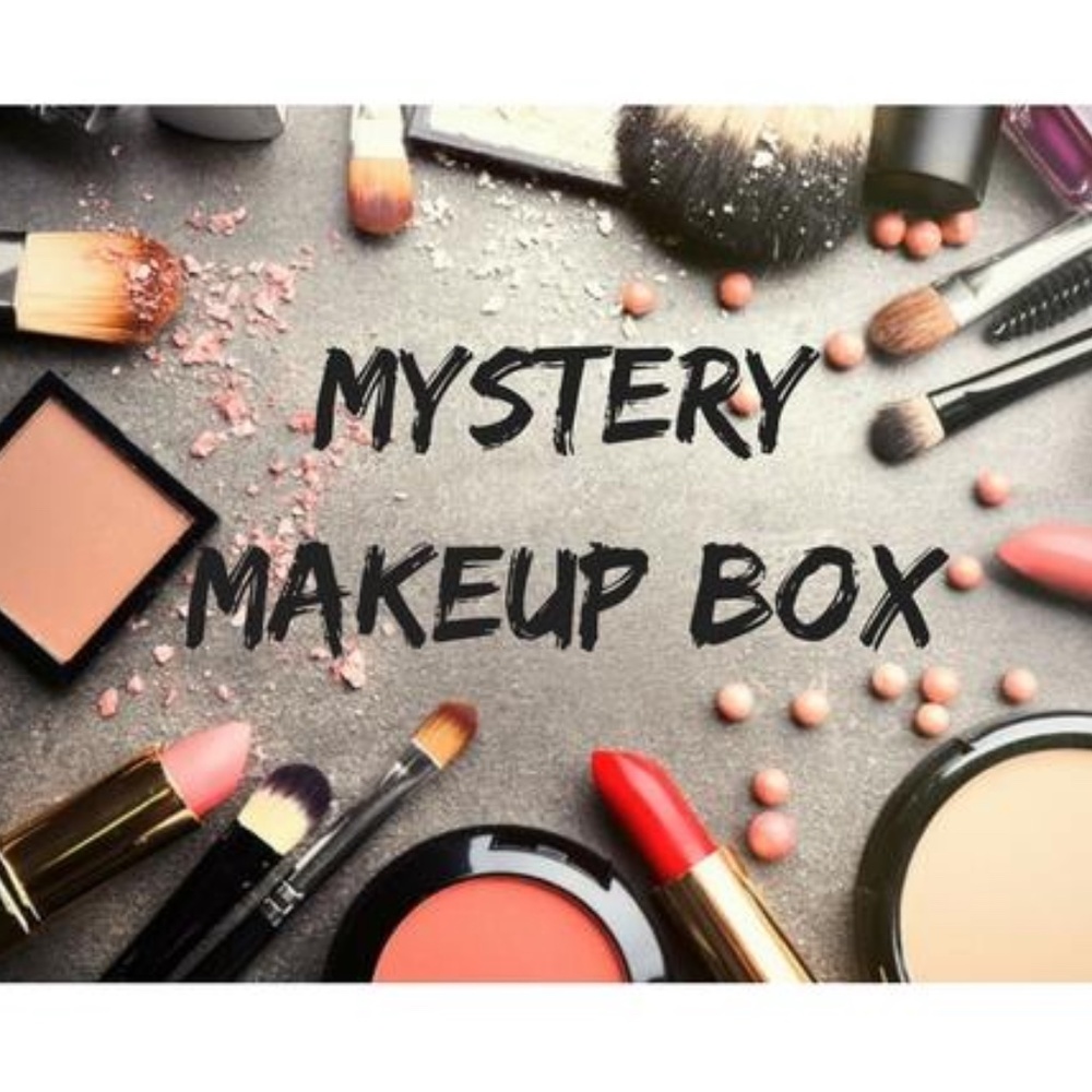 🥳 New Makeup Mystery Box Womens Cosmetics Loot Lot Bag Lipstick Blush Ey…